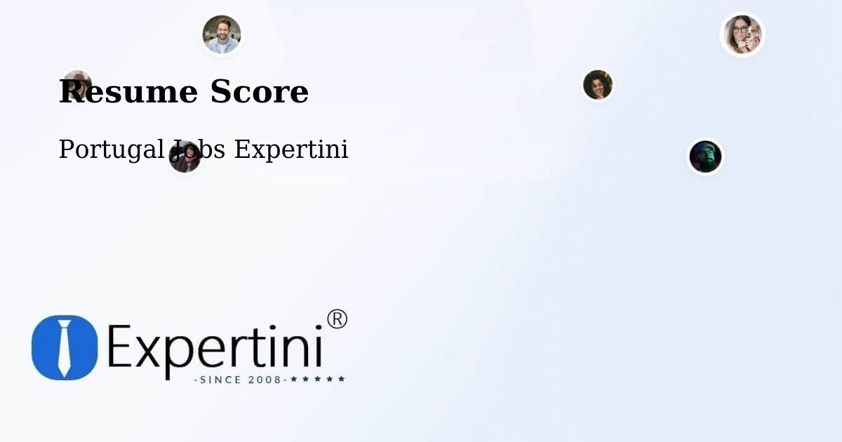 Resume Score & Job Description Match Tool – Mosteirô - Portugal Jobs Expertini